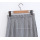 Plaid Decorative Medium-Length Skirt